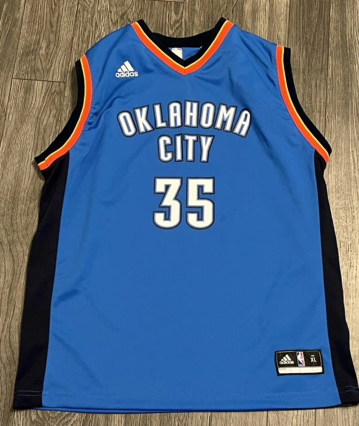 Maillot Kevin Durant XL Oklahoma City Thunder Adidas - Etsy France