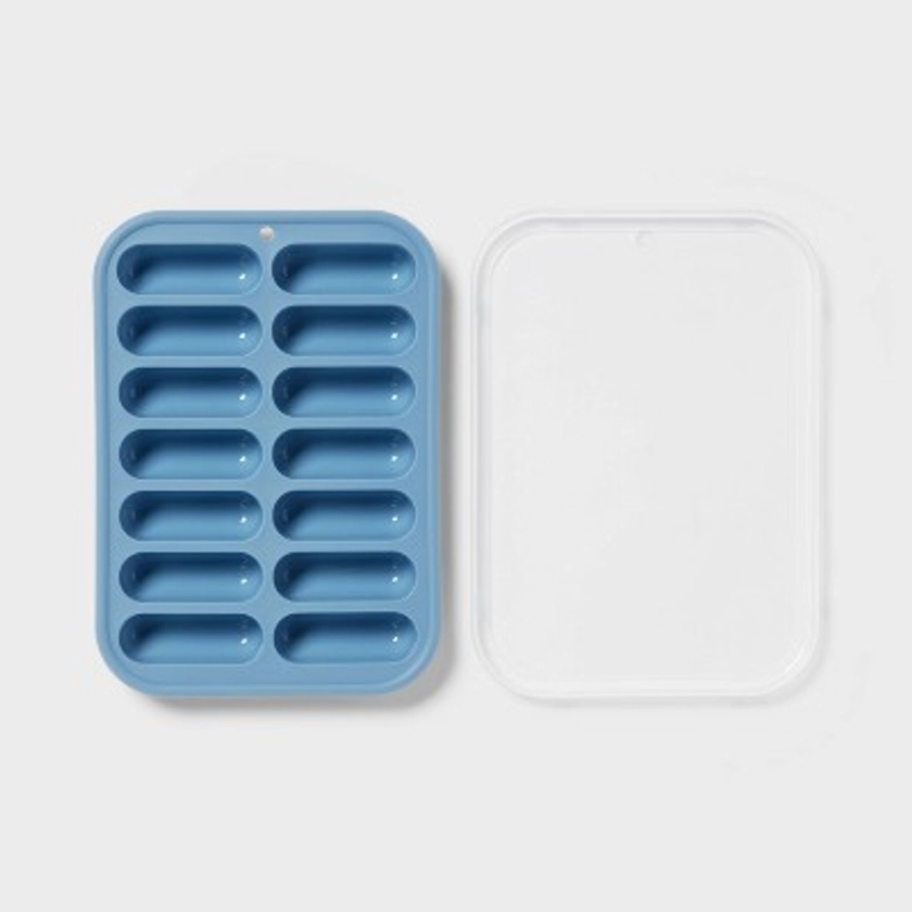 Silicone Water Bottle Ice Tray with Lid - Room Essentials™