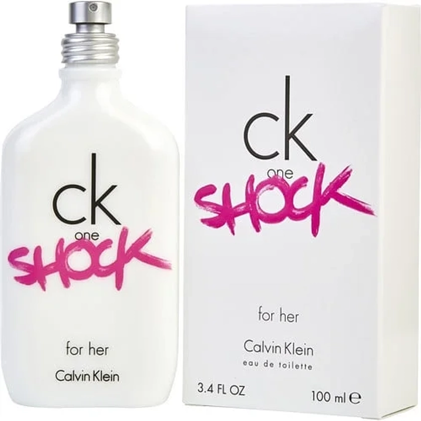 Calvin Klein Beauty CK One Shock Eau de Toilette, Perfume for Women, 3.4 Oz - Walmart.com