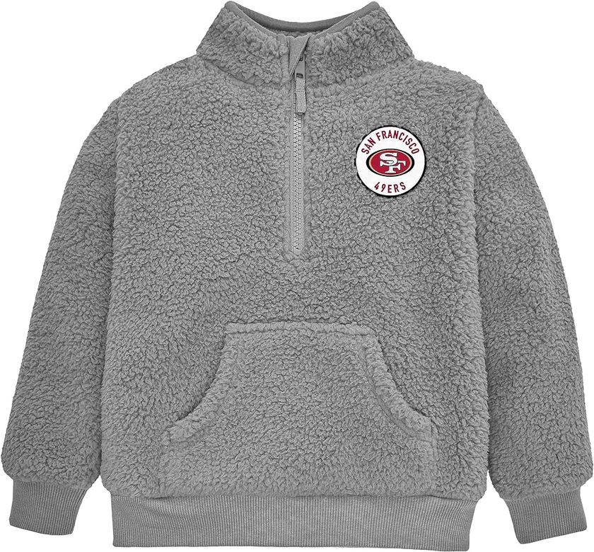 Gerber Baby NFL Team Sherpa Mock Neck Pull Over Sweatshirt