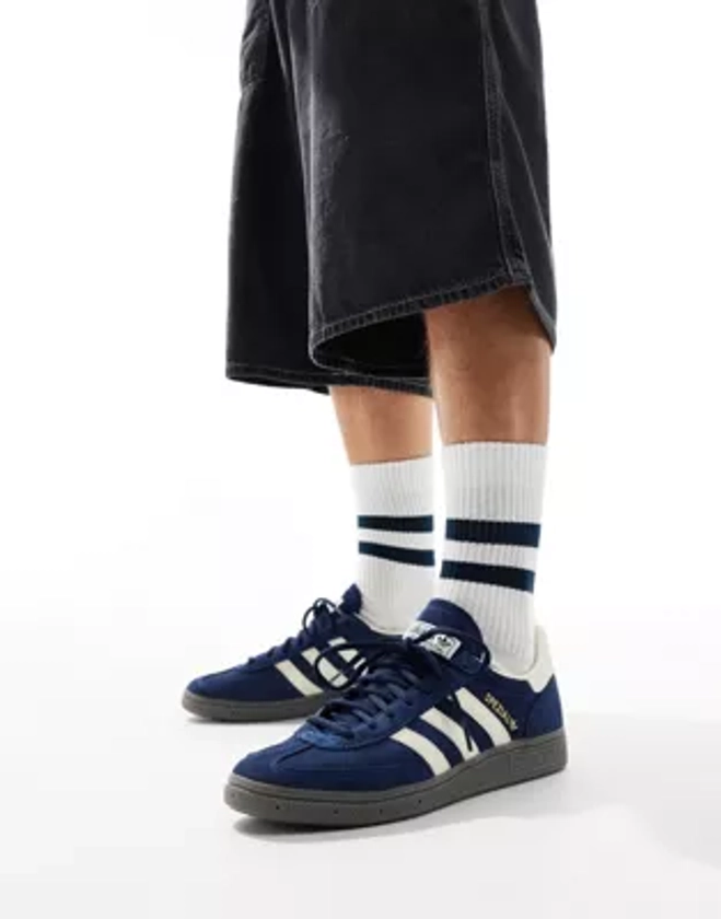 adidas Originals - Handball Spezial - Baskets avec semelle en caoutchouc - Bleu marine