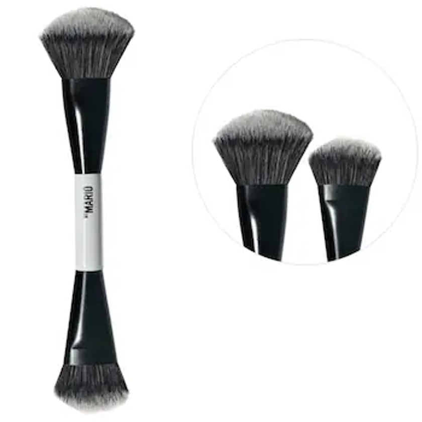 F4 Dual-Ended Foundation and Face Brush - MAKEUP BY MARIO | Sephora
