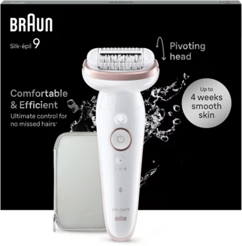 Epilateur électrique BRAUN Silk-epil 9-000 | Boulanger