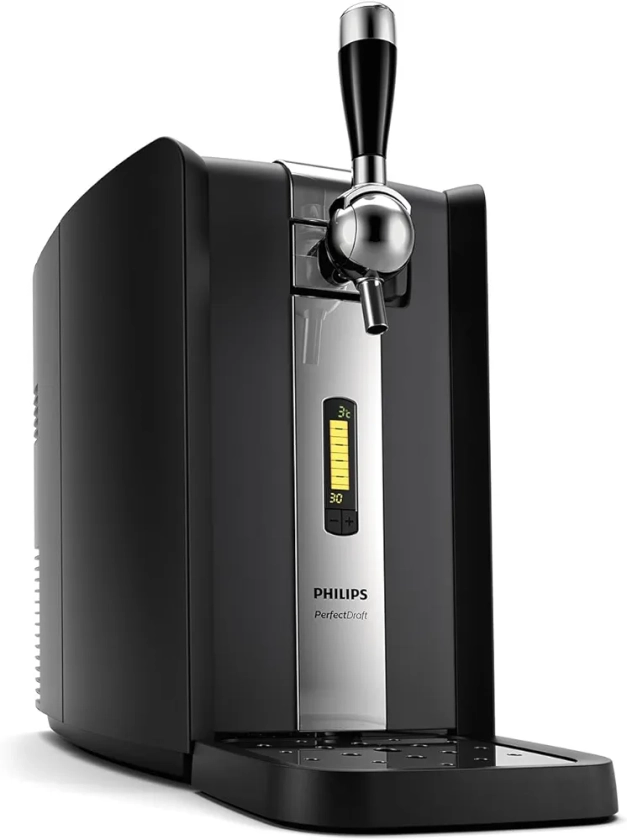 Philips PerfectDraft, Tireuse à Bière Domestique avec écran LCD, fûts de 6 L, 70 W (HD3720/25)