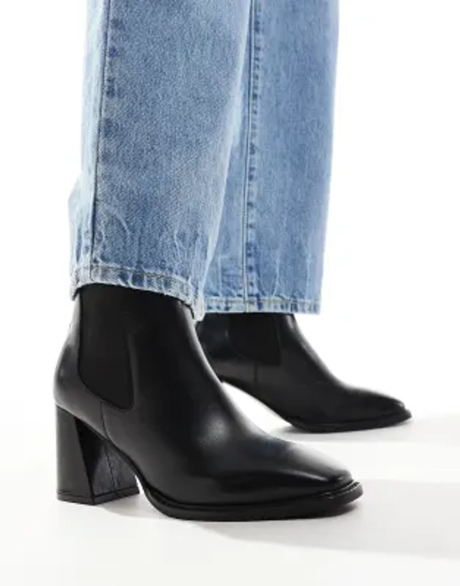 Walk London - Frankie - Bottines en cuir - Noir