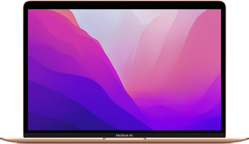 Refurbished Apple MacBook Air 13-inch (2020) 256GB Storage 8GB Memory Gold | £16.19/month | Raylo