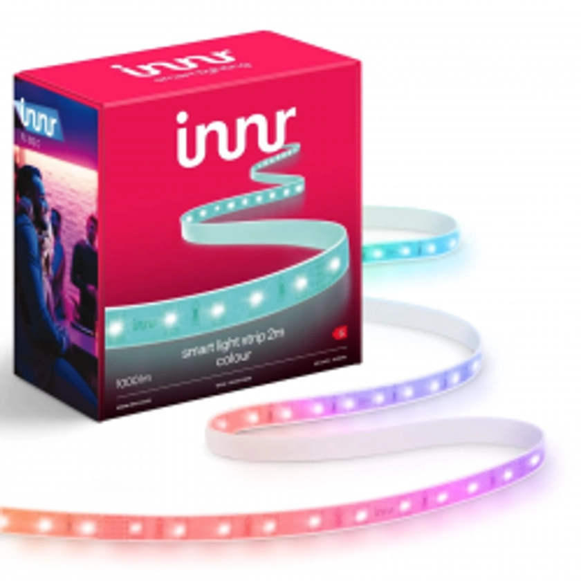 INNR - Ruban Flexible Indoor Couleur - 2m - Couleur et Blanc variable