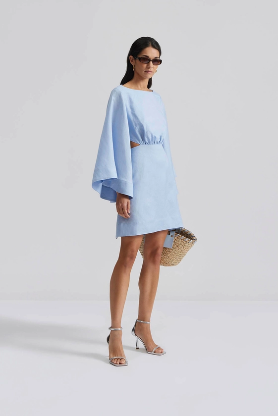 Jette mini dress - Pastel Blue - HIGH SUMMER 24 | Malina