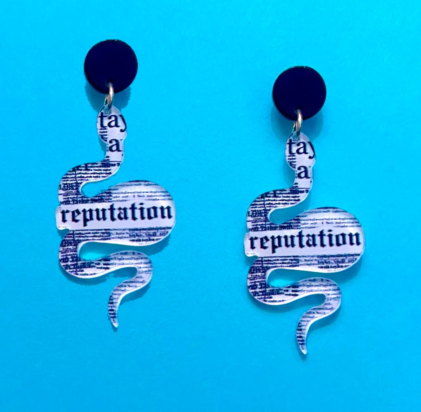 Reputation Snake Drop Earrings