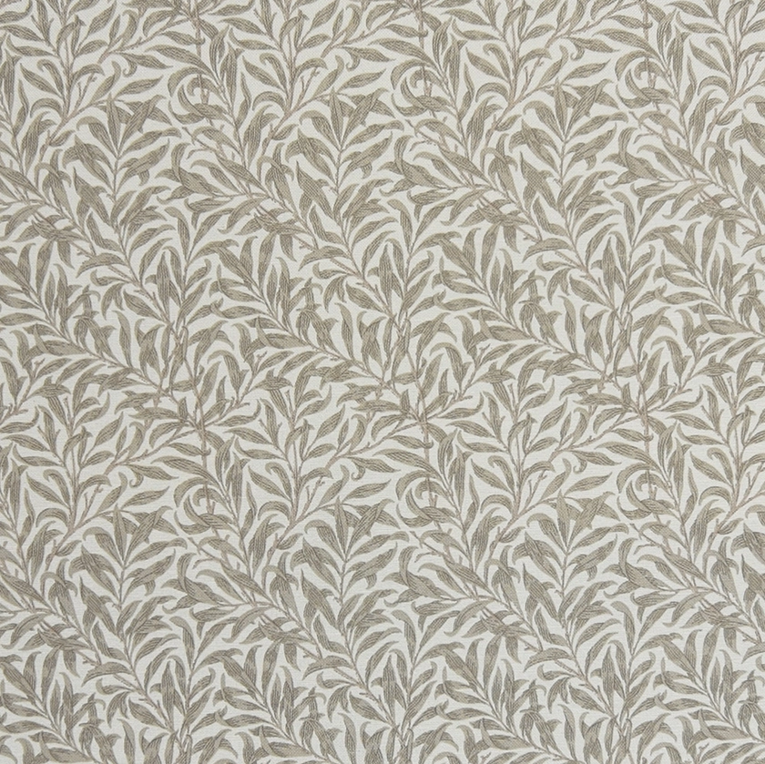 Inredningstyg Ramas beige tyg med morris stil - nordisktextil.se