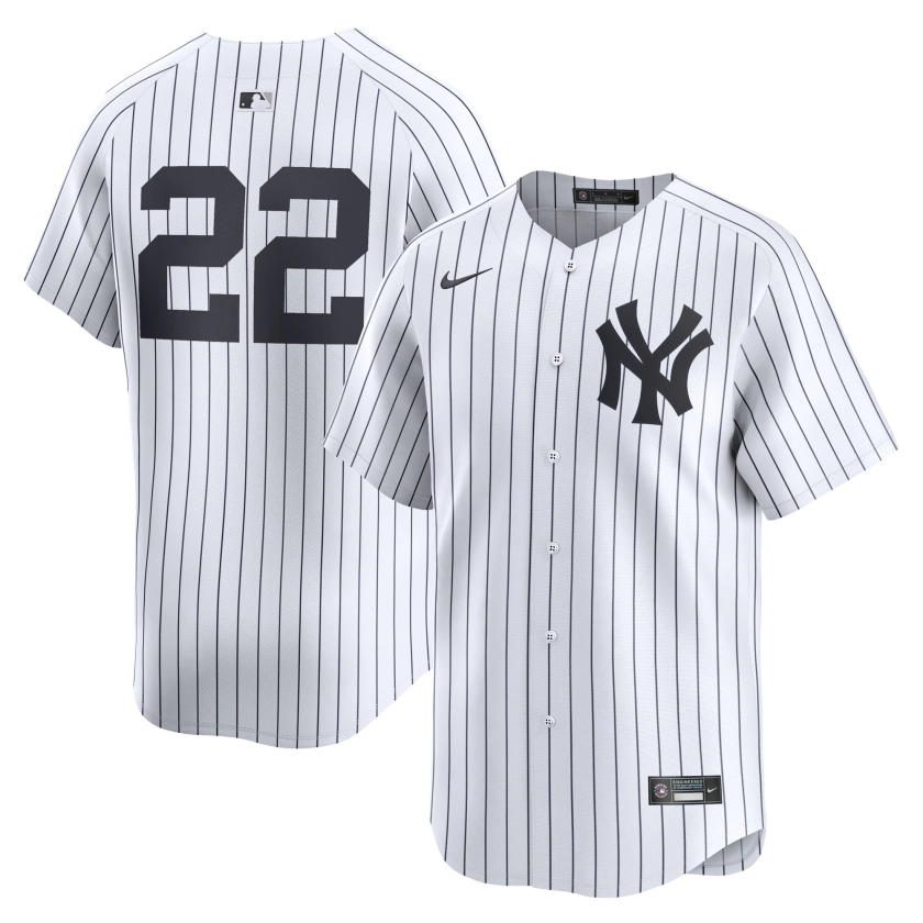 Men's New York Yankees Juan Soto Nike White Home Limited Player Jersey