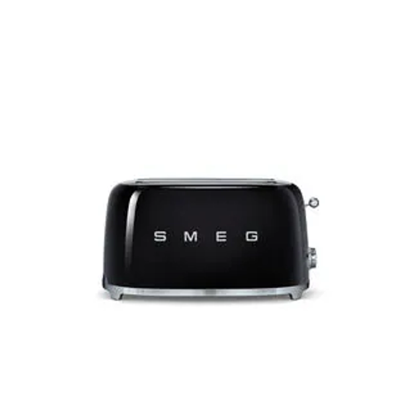 Smeg Black '50s-style 4-slice Toaster | Overstock.com Shopping - The Best Deals on Toasters & Ovens | 21252392