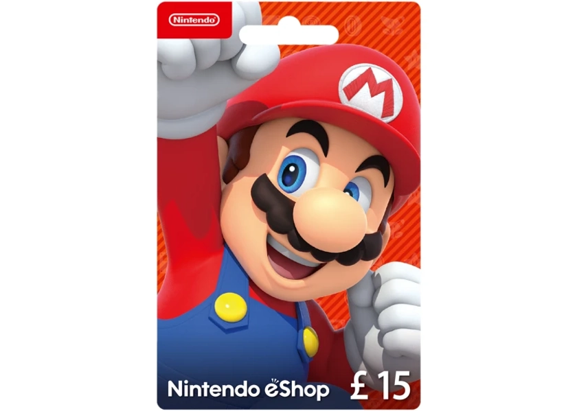 Buy Nintendo eShop Card - £15 | GAME