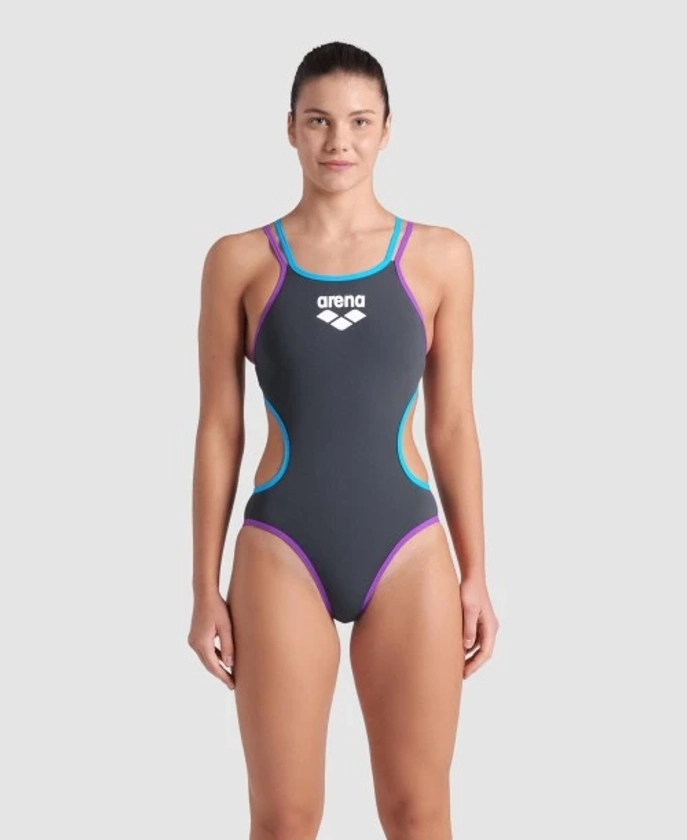 Maillot de bain 1 pièce femme Arena One Double Cross Back