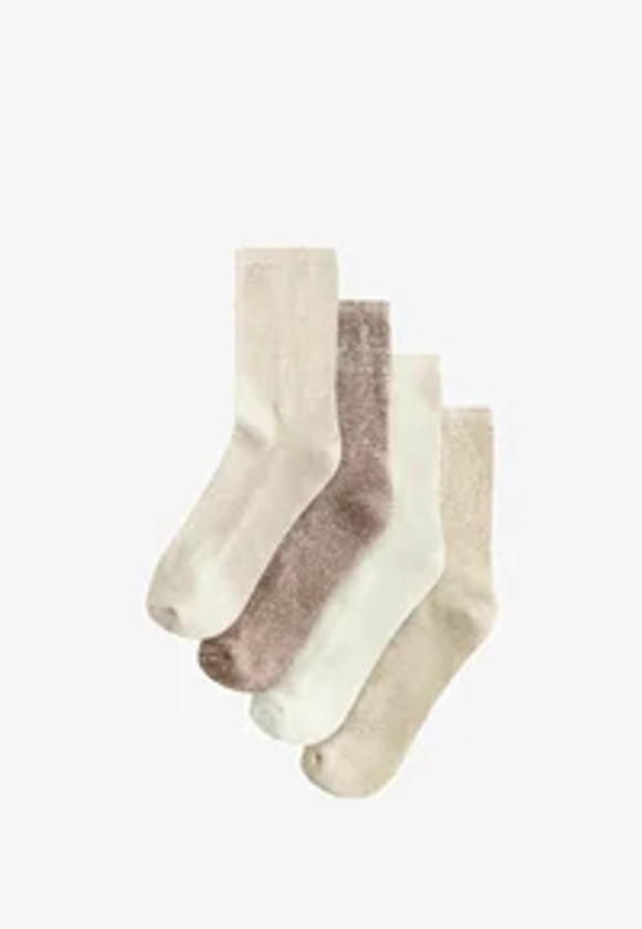 Next CUSHIONED FOUR PACK - Chaussettes - neutral/beige - ZALANDO.FR