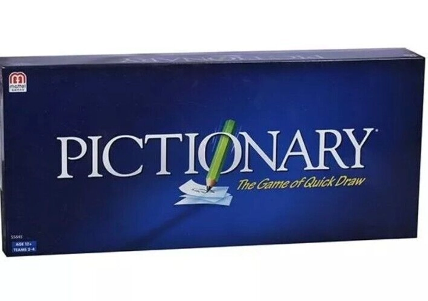 PICTIONARY BOARD GAME 2008 - NEW AND SEALED
