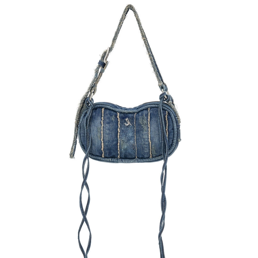 DENIM CUT-OFF SHOULDER BAG (INDIGO BLUE) - 감도 깊은 취향 셀렉트샵 29CM