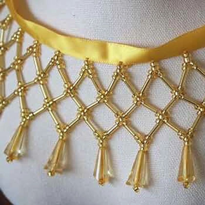 2 Yards Hanging Beads Ribbon Lace Trim Crystal Beaded Pendant Tassel Fringe Wedding Dress Curtain Tablecloth Decor