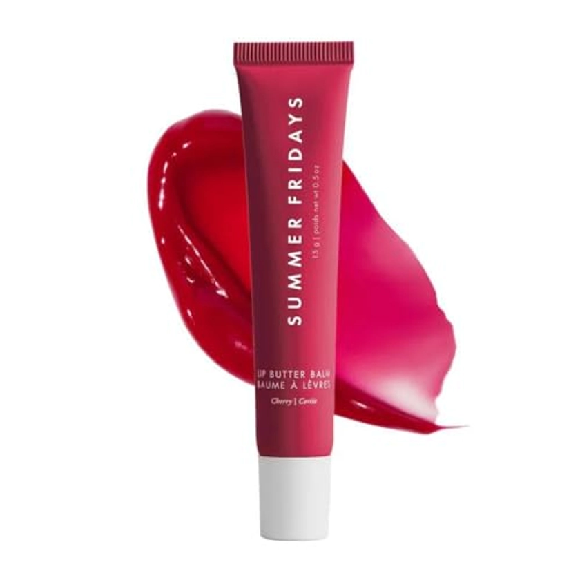 Amazon.com : Summer Fridays Lip Butter Balm - Conditioning Lip Mask and Lip Balm for Instant Moisture, Shine and Hydration - Sheer-Tinted, Soothing Lip Care - Sweet Mint (.5 Oz) : Beauty & Personal Care