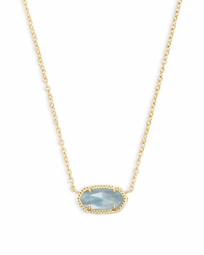 Elisa Gold Pendant Necklace in Azalea Illusion | Kendra Scott