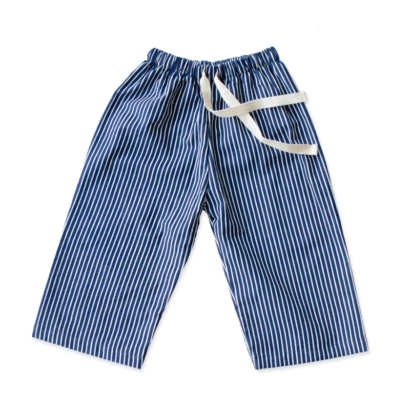 Nova Pants - Blue Stripe