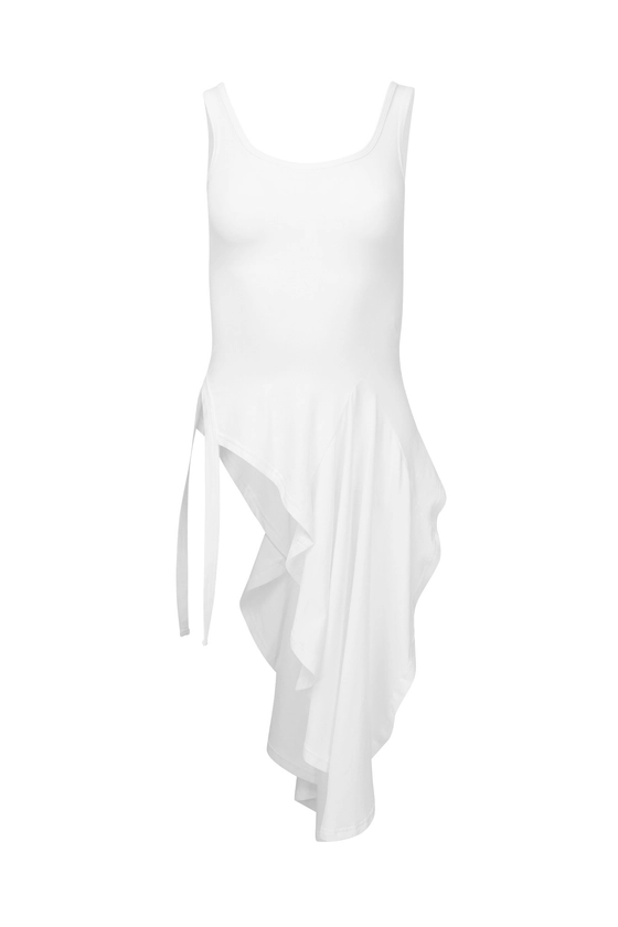 FLOW DROP SLEEVELESS IVORY