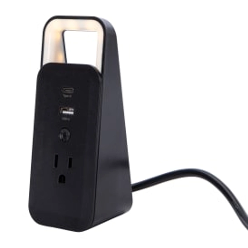12W 3-in-1 desktop charging station with light