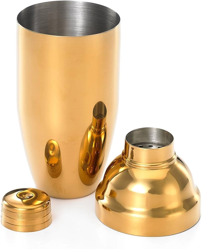 Amazon.com: Barfly M37039GD Cocktail Shaker, 24oz (700 ml), Gold: Home & Kitchen