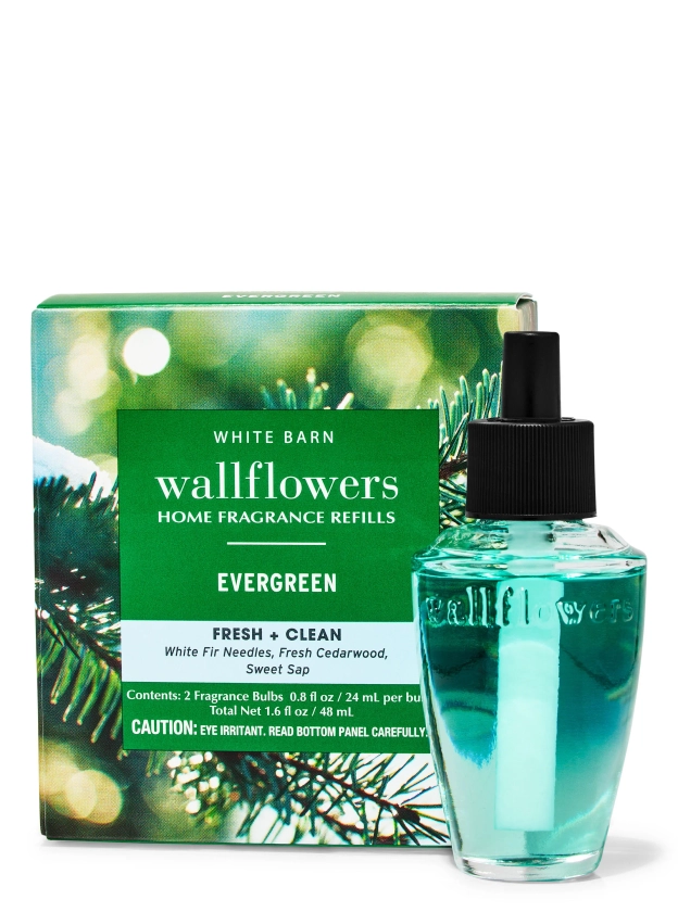 Evergreen Wallflowers Refills 2-Pack | Bath & Body Works