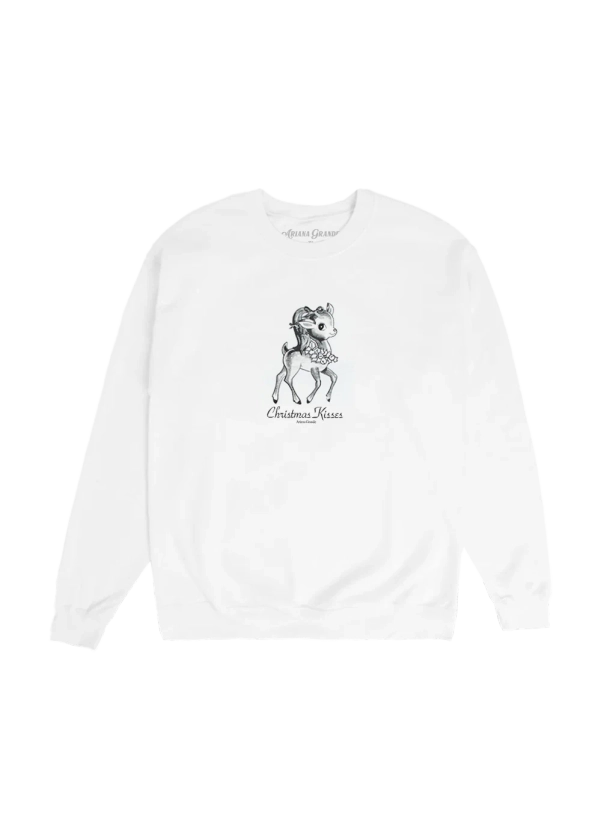 Christmas Kisses Reindeer Crewneck - Ariana Grande | Shop