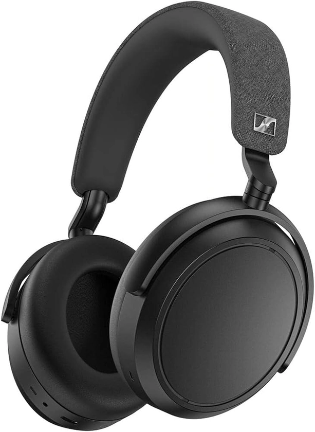 Sennheiser Consumer Audio Momentum 4 Wireless Headphones - Bluetooth Headset for Crystal-Clear Calls with Adaptive Noise Cancellation, 60h Battery Life, Lightweight Folding Design - Black