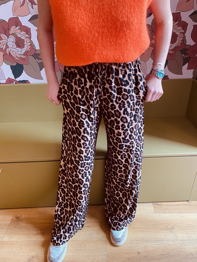 eshop boutique Violette Lille pantalon leopard Yves