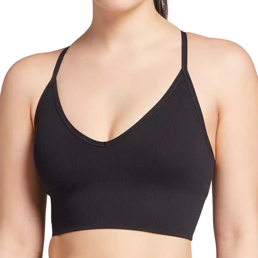 DSG Women's Seamless Fashion Ribbed Sports Bra