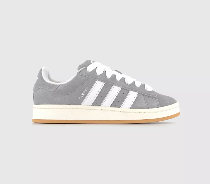 adidas Campus 00s Trainers Grey White Off White - adidas Campus