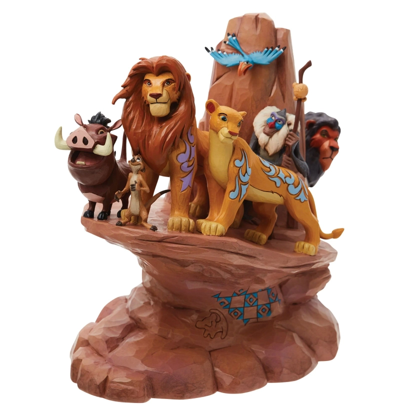 Figurine Roi Lion Carved by Heart - Disney Traditions