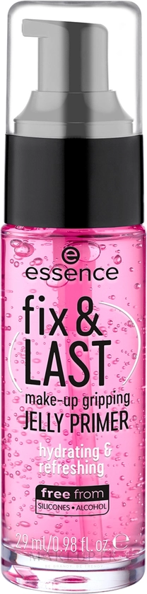 Essence Fix & Last Make-Up Gripping Jelly Primer - Base de maquillage fixatrice, longue tenue | Makeup.fr