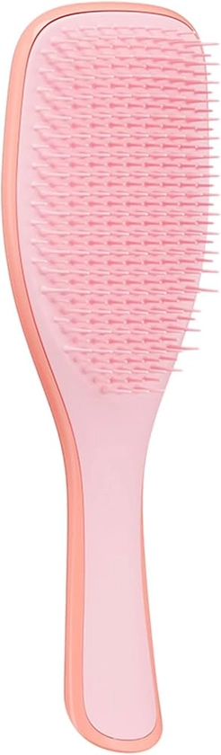 Tangle Teezer | The Naturally Curly Wet Detangler Hairbrush for 3C to 4C Hair | Reduces Frizz | Mango & Pink