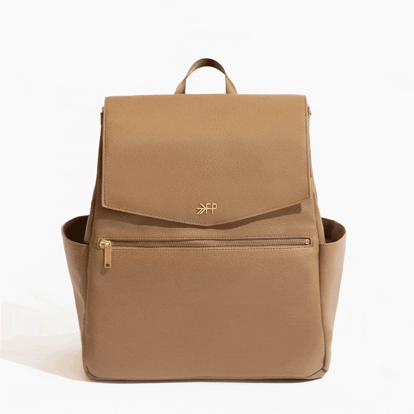 Toffee Classic Diaper Bag II | Luxury Diaper Bag Backpack