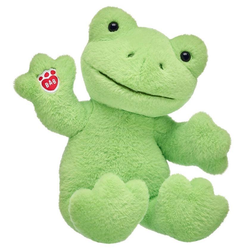 Spring Green Frog Soft Toy