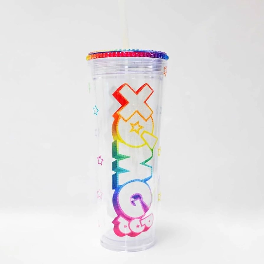 XOMG POP! Rainbow Tumbler |24 fl. oz.| Plastic