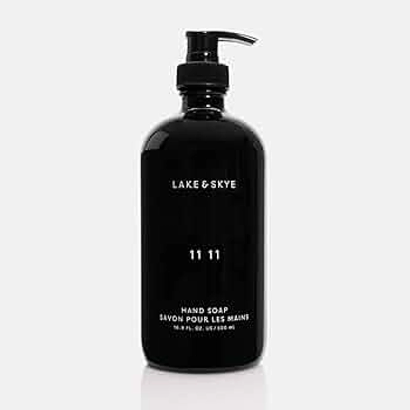 Lake & Skye 11 11 Scented Hand Soap, 16.9 fl oz (500 ml) - Sheer, Clean, Uplifting Scent