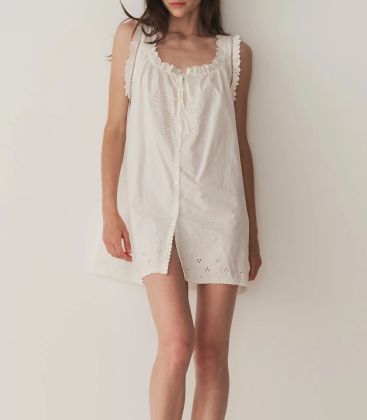 Nessie Dress - Salt | DÔEN