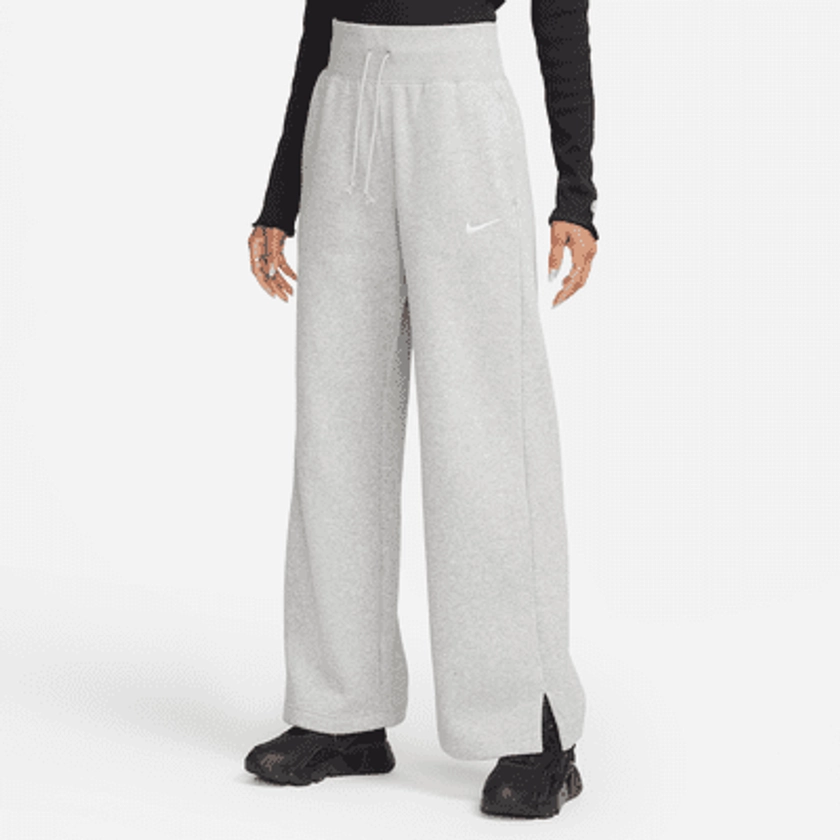 Pantalon de survêtement ample à taille haute Nike Sportswear Phoenix Fleece pour Femme