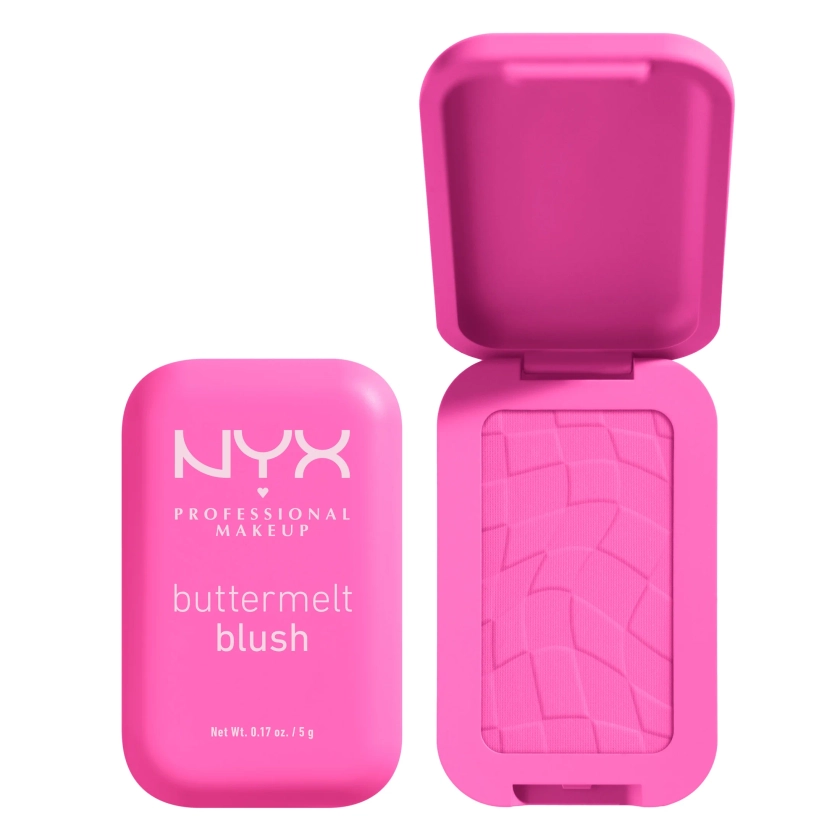NYX Professional Makeup Buttermelt Powder Blush, My Butta Half