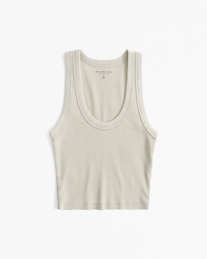 Women's Essential Scoopneck Tank | Women's Tops | Abercrombie.com