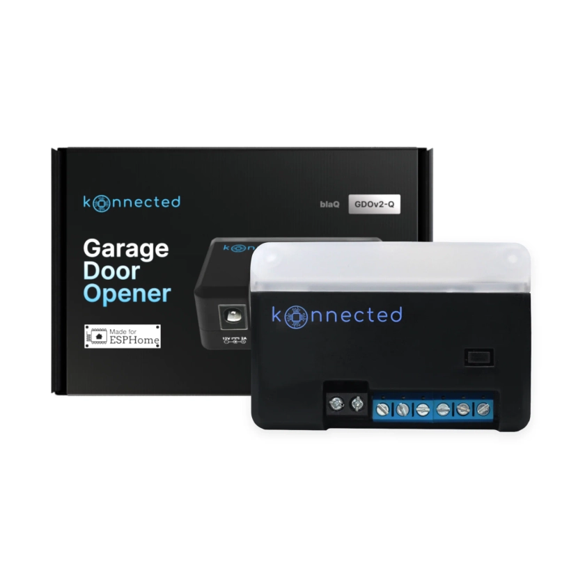 Smart Garage Door Opener blaQ - A myQ alternative that's local, cloud-optional, and open source