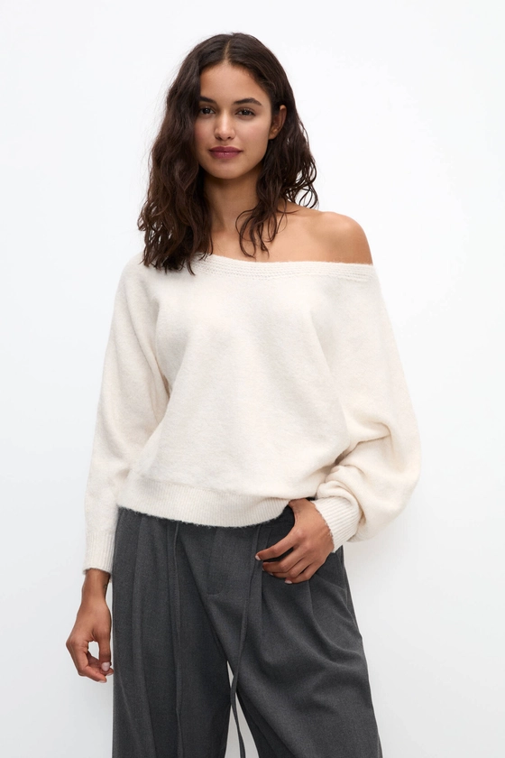 Pull soft asymétrique - pull&bear