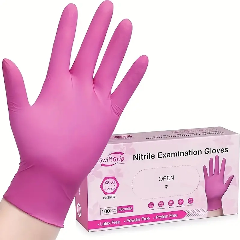 Nitrile Examination Gloves Latex Free Powder Free Protein - Temu