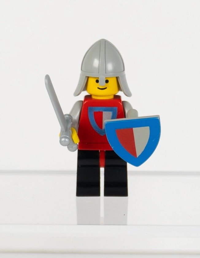 Minifigure LEGO Castle Classic Knight. (A partir du lot 677). Lego vintage. Expé