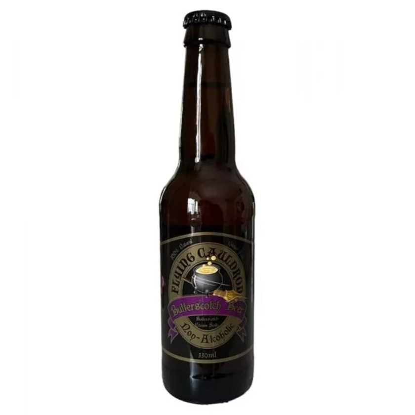 Gazuotas gaivusis gėrimas FLYING CAULDRON (BUTTERSCOTCH BEER), 330ml | Candy POP